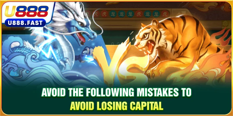 Avoid the following mistakes to avoid losing capital