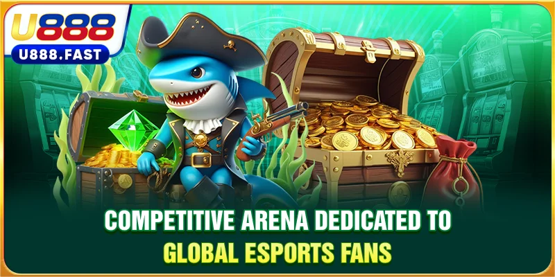 Competitive arena dedicated to global esports fans