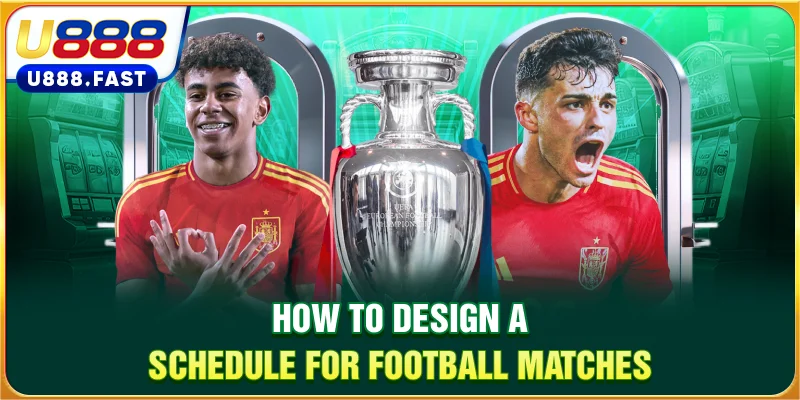 How to design a schedule for football matches
