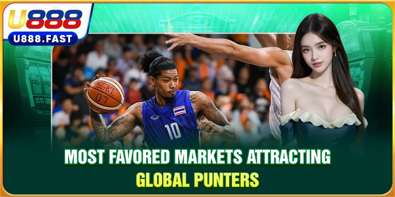 Các thị trường được ưa chuộng nhất thu hút người chơi toàn cầu