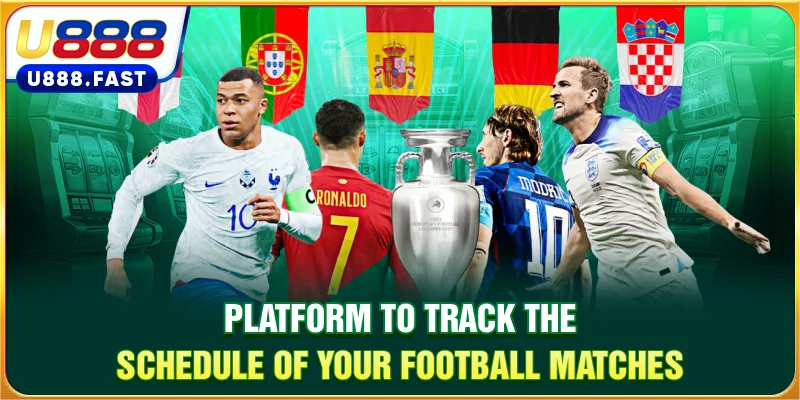 Platform to track the schedule of your football matches