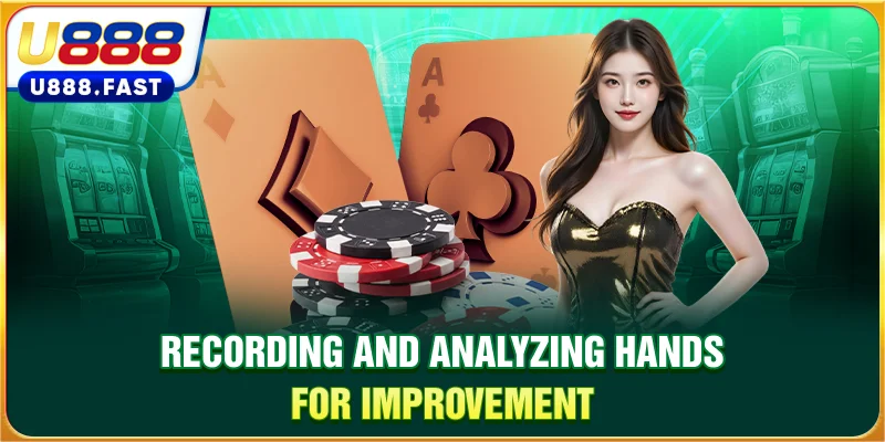 Recording and analyzing hands for improvement