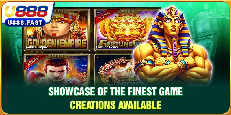 Showcase of the finest game creations available