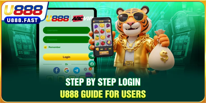 Step-by-step login U888 guide for users
