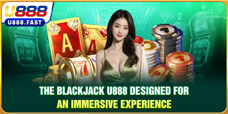 The Blackjack U888 designed for an immersive experience