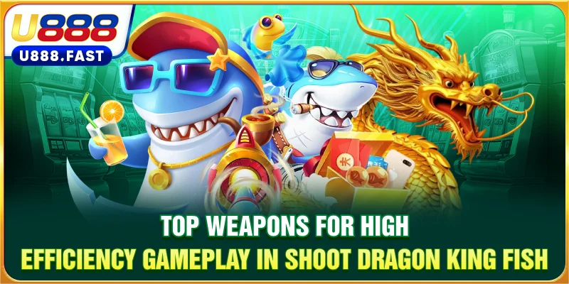 Top weapons for high-efficiency gameplay in Shoot Dragon King Fish