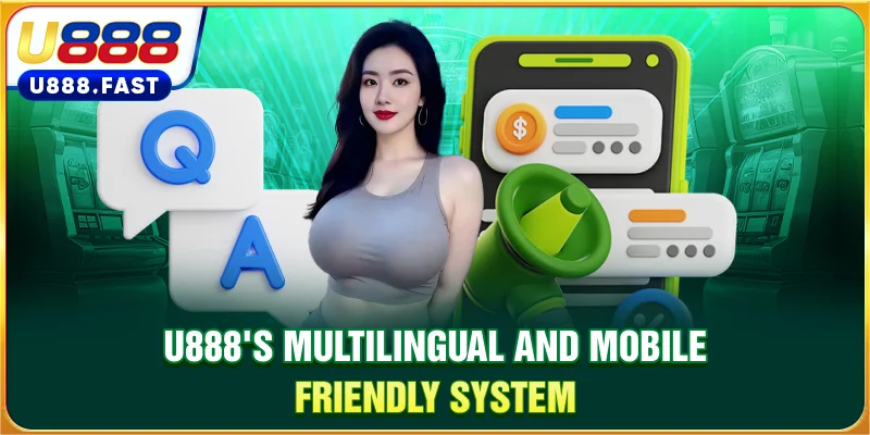 U888’s multilingual and mobile-friendly system